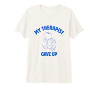 Funny Turtle Therapy Humor Mind Awareness Premium T-Shirt