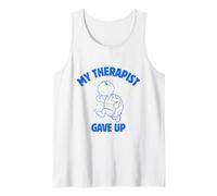 Funny Turtle Therapy Humor Mind Awareness Tank Top