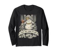 Funny TWAS The Carbs M Lord Funny Frog King Meme Men Women Long Sleeve T-Shirt