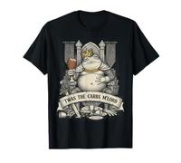 Funny TWAS The Carbs M Lord Funny Frog King Meme Men Women T-Shirt
