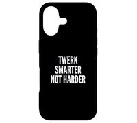 Funny Twerk Smarter Not Harder Silly Dance Joke Case for iPhone 17