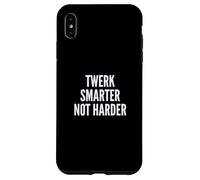 Funny Twerk Smarter Not Harder Silly Dance Joke Case for iPhone XS Max
