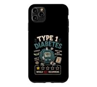 Funny Type 1 Diabetes - 1 Out of 5 Stars Diabetic Diabetes Case for iPhone 11 Pro Max