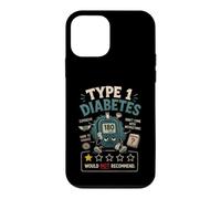 Funny Type 1 Diabetes - 1 Out of 5 Stars Diabetic Diabetes Case for iPhone 12 mini