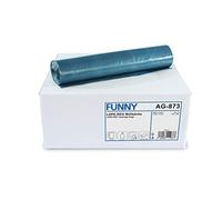 Funny Type 100 Regenerated LDPE Bin Bags 120 L (1 Roll of 150 Bags) Blue