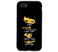 Funny Types of Tubas - Concert, Marching Band, Funny Tuba Case for iPhone SE (2020) / 7/8
