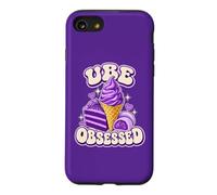Funny Ube Obsessed Filipino Dessert Lover Purple Yam Foodie Case for iPhone SE (2020) / 7/8
