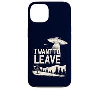 Funny UFO Alien Retro Sci Fi Area 51 Conspiracy Graphic Case for iPhone 13