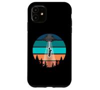 Funny UFO Baritone Saxophone | Jazz Bari Sax Alien Spaceship Case for iPhone 11
