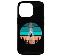 Funny UFO Baritone Saxophone | Jazz Bari Sax Alien Spaceship Case for iPhone 13 Pro