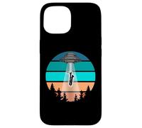 Funny UFO Baritone Saxophone | Jazz Bari Sax Alien Spaceship Case for iPhone 15
