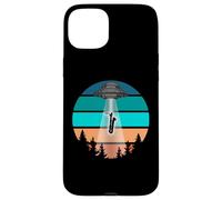 Funny UFO Baritone Saxophone | Jazz Bari Sax Alien Spaceship Case for iPhone 15 Plus