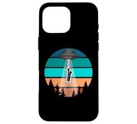 Funny UFO Baritone Saxophone | Jazz Bari Sax Alien Spaceship Case for iPhone 16 Pro Max