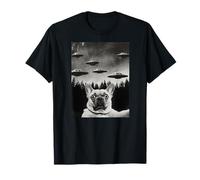 Funny UFO Dog Selfie - Alien - French Bulldog Lovers Gift T-Shirt