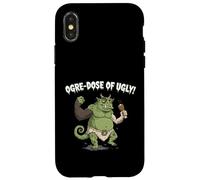 Funny Ugly Ogre Lover Costume Case for iPhone X/XS