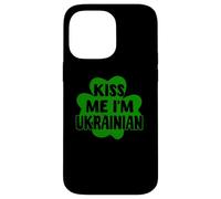 Funny Ukraine St. Patrick's Day Costume Ukrainian St. Paddys Case for iPhone 14 Pro Max