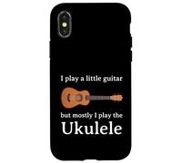Funny Ukulele Player Gift Guitar Joke Music Lover Case for iPhone X/XS