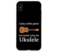 Funny Ukulele Player Gift Guitar Joke Music Lover Case for iPhone XS Max