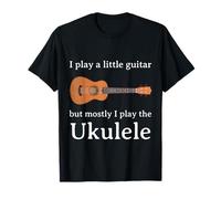 Funny Ukulele Player Gift Guitar Joke Music Lover T-Shirt