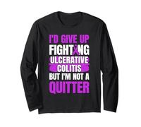 Funny Ulcerative Colitis Warrior Long Sleeve T-Shirt