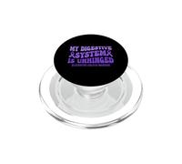 Funny Ulcerative Colitis Warrior PopSockets PopGrip for MagSafe