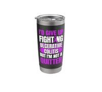 Funny Ulcerative Colitis Warrior Stainless Steel Insulated Tumbler