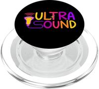 Funny Ultrasound Sonographer Colorful Medical Imaging PopSockets PopGrip for MagSafe