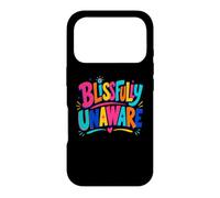 Funny Unaware Blissfully Out Of Touch With Reality Oblivious Case for iPhone 17 Pro