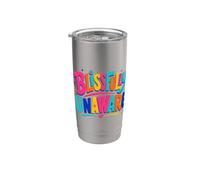 Funny Unaware Blissfully Out of Touch with Reality Oblivious Stainless Steel Insulated Tumbler