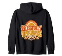 Funny Unaware Blissfully Out Of Touch With Reality Oblivious Zip Hoodie