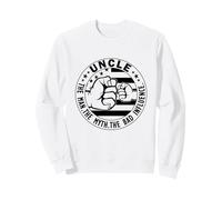 Funny Uncle The Man The Myth The Bad Influence Fist Bump Sweatshirt