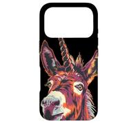 Funny Unicorn Face for Donkey and Horses Lovers Case for iPhone 17 Pro