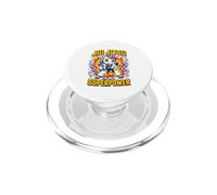 Funny Unicorn Girl Jiu Jitsu Is My Superpower BJJ PopSockets PopGrip for MagSafe