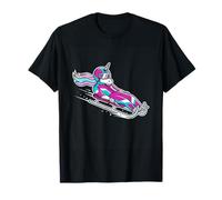 Funny Unicorn Luge Sledding Cool Winter Sports Athlete T-Shirt
