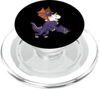 Funny Unicorn Riding Dragon Gift Fun PopSockets PopGrip for MagSafe