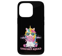 Funny Unicorn Squad Unicorn Wearing Sunglasses Bandana Case for iPhone 13 Pro
