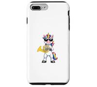 Funny Unicorn Wearing Sunglasses Playing French Horn Case for iPhone 7 Plus/8 Plus