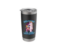Funny Unicorn - Welcome to The Shitshow - Funny Boss Stainless Steel Insulated Tumbler