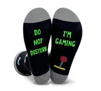 Funny Unisex Socks Humour 39-46 Cotton Fancy Novelty,An Original Gift For Birthday, Christmas and New Year's Eve (UK, Numeric, 7, 11, Regular, Regular, Black&Gray)