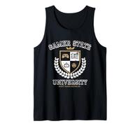 Funny University Logo Gamer Video Game Lover Gag Gift Tank Top