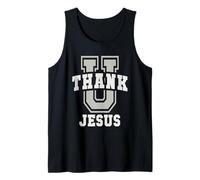 Funny University Thank You Jesus U Graduate Alumni Win Tank Top