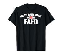 Funny US Department of War FAFO Correction T-Shirt