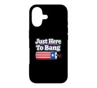 Funny USA Firework Just Here To Bang 4th July United States Case for iPhone 17