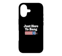 Funny USA Firework Just Here To Bang 4th July United States Case for iPhone 17
