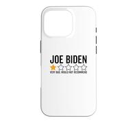 Funny USA Joe Biden 1 Star Very Bad Would Not Recommend Case for iPhone 16 Pro