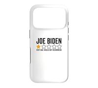 Funny USA Joe Biden 1 Star Very Bad Would Not Recommend Case for iPhone 17 Pro