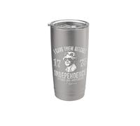 Funny USA Thomas Jefferson 1776 Independence Day 4th July Ar Stainless Steel Insulated Tumbler