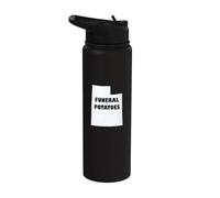 Funny Utah Funeral Potatoes Design Stainless Steel Insulated Water Bottle