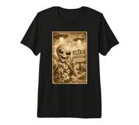 Funny Vacation Alien Selfie Area 51 Classic Conspiracy Lover Premium T-Shirt