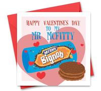 Funny Valentine's Day Card for Boyfriend, Funny Valentine's Day Card for Husband - Valentine's Day Card for Him - Valentine's Day Card for Fiance - Big Knob Biscuit Valentine's Day Card